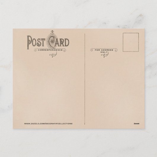 Carte postale Père Noël Alpine (Dos)