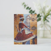 Carte Postale père Noël Baby (Debout devant)