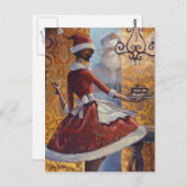 Carte Postale père Noël Baby (Devant / Derrière)