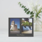 Carte Postale Père Noël Barbara (Debout devant)