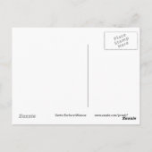 Carte Postale père Noël Barbara Mission Watercolor (Dos)