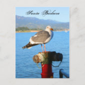 Carte Postale Père Noël Barbara Seagull (Devant)