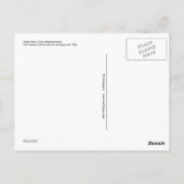 Carte Postale Père Noël Clara, Cuba - Pierre du mémorial de Che (Dos)