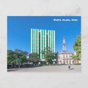 Carte Postale père Noël Clara Leoncio Vidal Park, Cuba