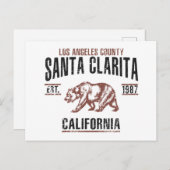 Carte Postale Père Noël Clarita (Devant / Derrière)