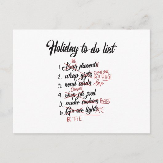 Carte Postale Père Noël Cool Noël Geek de Noël Funny Idée cadeau (Devant)