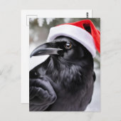 Carte Postale Père Noël Crow (Devant / Derrière)
