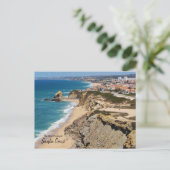 Carte Postale Père Noël Cruz Beach Portugal (Debout devant)