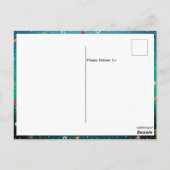 Carte Postale Père Noël et Mme Claus Fêtes de Noël (Dos)