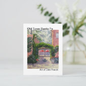 Carte Postale père Noël Fe, peinture à l'huile de NM par John Fr (Debout devant)