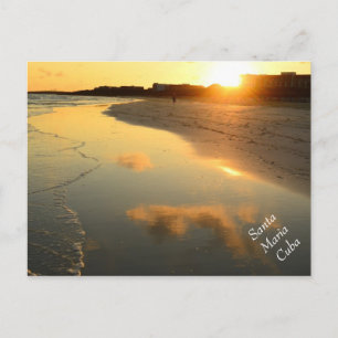 Carte Postale père Noël Maria Cuba