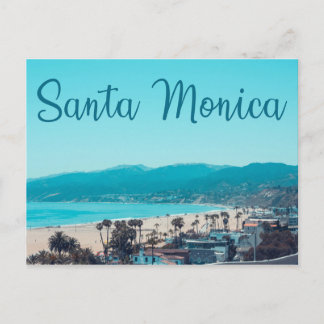 Carte postale père Noël Monica