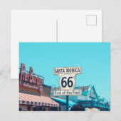 Carte postale père Noël Monica (Devant / Derrière)