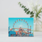 Carte postale père Noël Monica (Debout devant)