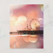 Carte Postale Père Noël Monica Pier - Sparkling Rose Photo Edit (Devant)