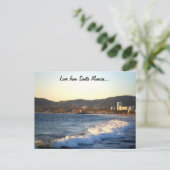 Carte Postale père Noël Monica Pier vue de Venice Beach (Debout devant)