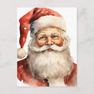 Carte Postale Père Noël Noël Retro