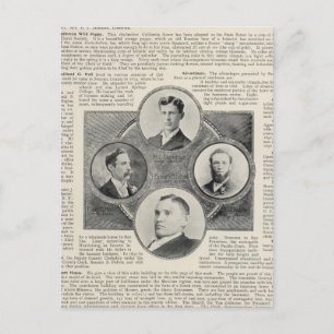 Carte Postale Père Noël Rosa, Californie 3