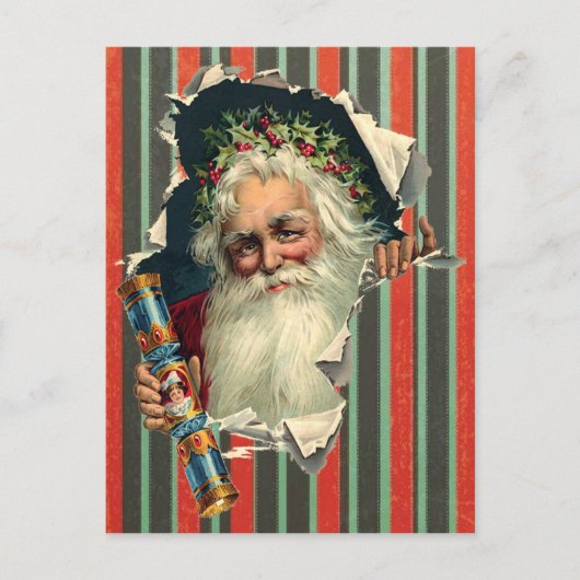 Carte postale Père Noël Victorian (Devant)