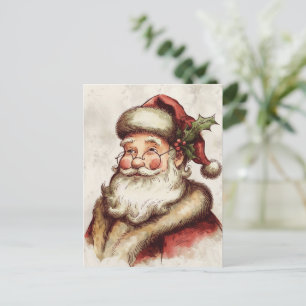 Carte Postale Père Noël vintage