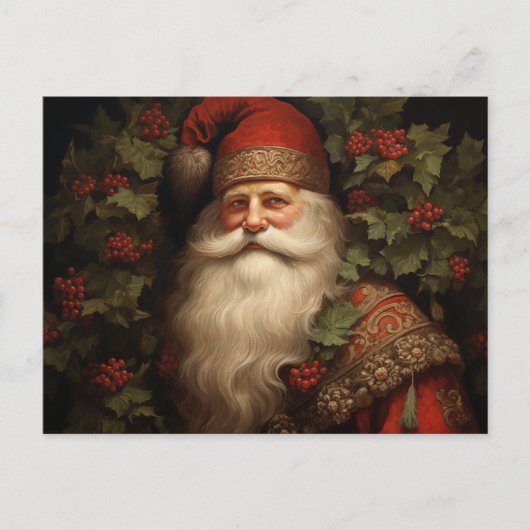 Carte Postale Père Noël vintage (Devant)