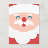 Carte Postale Père Noël Visage Père Noël Mignonne Noël Don T (Devant)