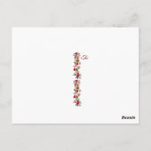 Carte Postale Père vintage Noël (Dos)