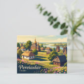 Carte Postale Pereiaslav Ukraine (Debout devant)