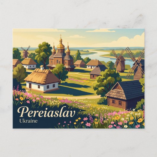 Carte Postale Pereiaslav Ukraine (Devant)