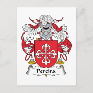 Carte Postale Pereira Family Crest