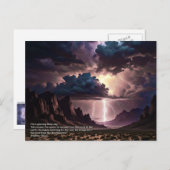 Carte Postale Perek Shirah - Lecture (Devant / Derrière)