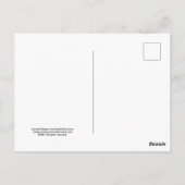 Carte Postale Perfect Martini Cocktail Recette Art (Dos)