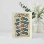 Carte Postale Perfection dans les crayons Koh-I-Noor (Debout devant)