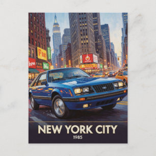 Carte Postale Performance de rue à New York dans les années quat