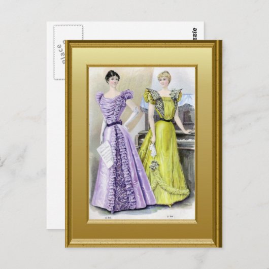 Carte Postale Performance musicale (Devant / Derrière)