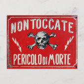 Carte Postale Pericolo di Morte (Devant)