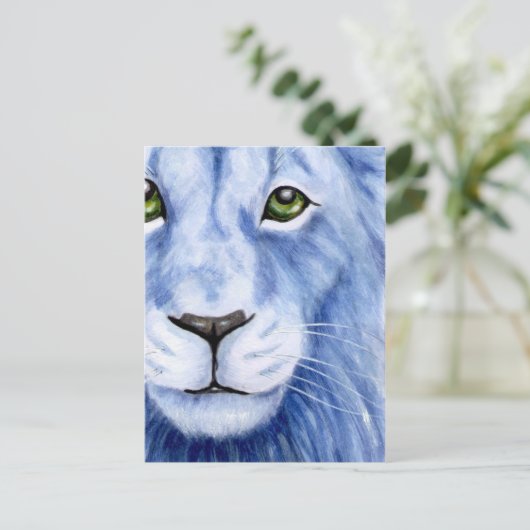 Carte Postale Péridot - Lion (Debout devant)