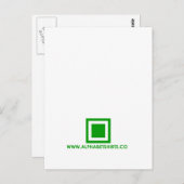 Carte Postale Période verte (Devant / Derrière)