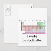 Carte Postale Périodiquement (Devant / Derrière)