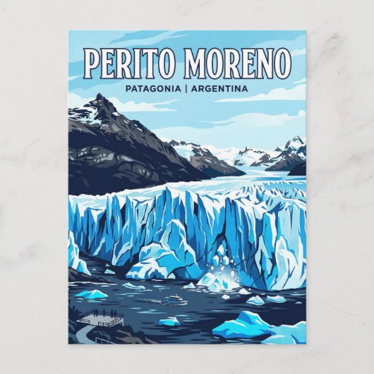 Carte Postale Perito Moreno Glacier (Devant)