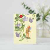Carte Postale Periwinkle Elf et Ladybug (Debout devant)
