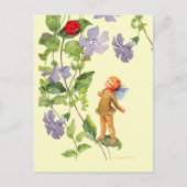 Carte Postale Periwinkle Elf et Ladybug (Devant)