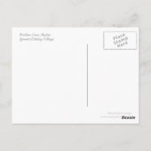 Carte postale Perkins Cove (Dos)