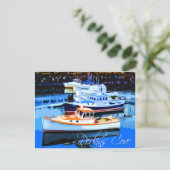 Carte Postale Perkins Cove Ogunquit Maine (Debout devant)