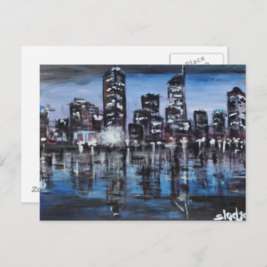 Carte Postale perle (Devant / Derrière)