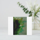 Carte Postale Perle verte (Debout devant)