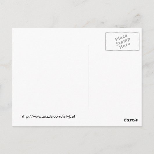 Carte postale Perles (Dos)