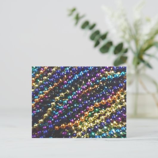 Carte Postale perles de gras (Debout devant)