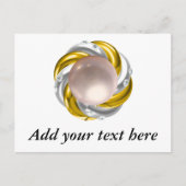 CARTE POSTALE PERLES ET DIAMANTS (Devant)