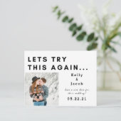 Carte Postale permet de réessayer de modifier la date (Debout devant)